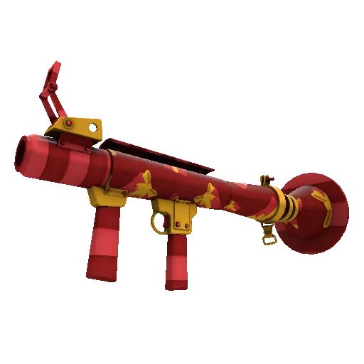 gift wrapped rocket launcher