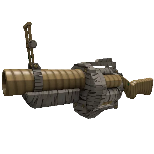 bamboo brushed grenade launcher
