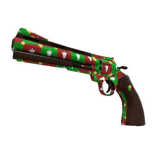 gifting manns wrapping paper revolver
