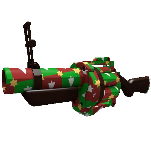 gifting manns wrapping paper grenade launcher