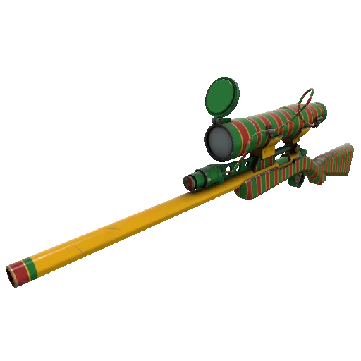 winterland wrapped sniper rifle