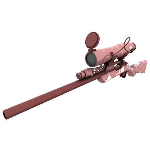seriously snowed sniper rifle