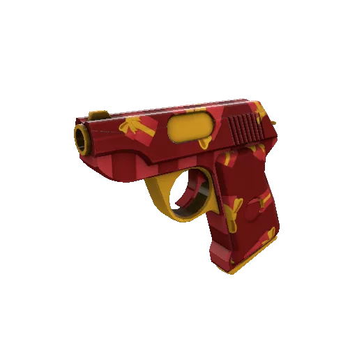 gift wrapped pistol