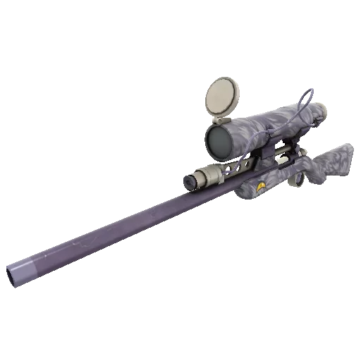 yeti coated sniper rifle