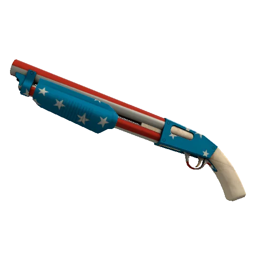 freedom wrapped shotgun