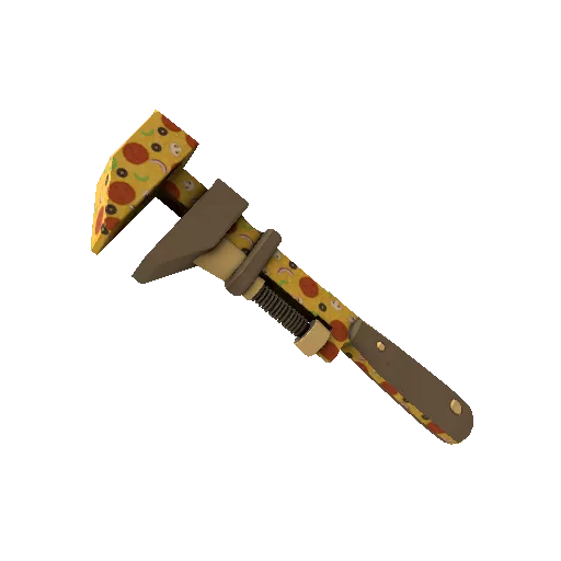 pizza polished wrench