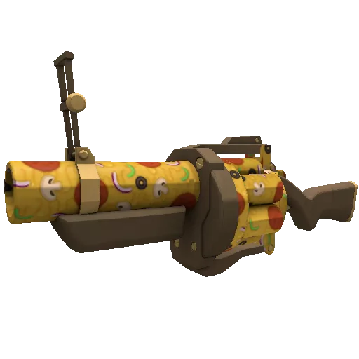 pizza polished grenade launcher
