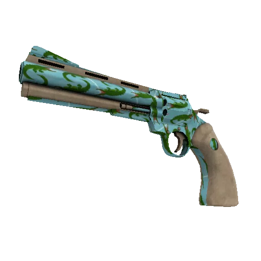 croc dusted revolver