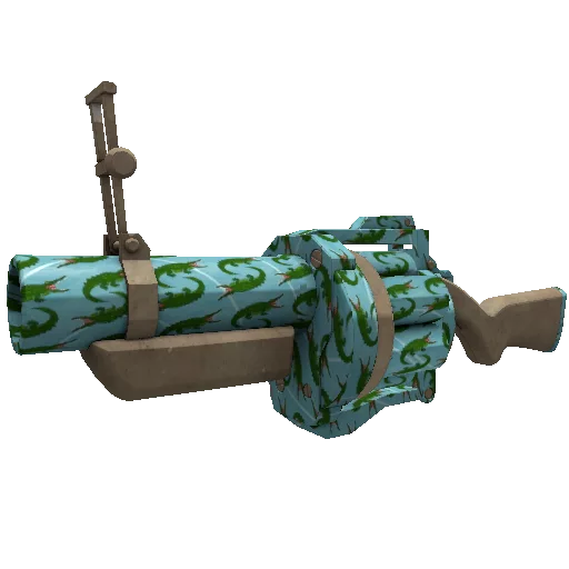 croc dusted grenade launcher