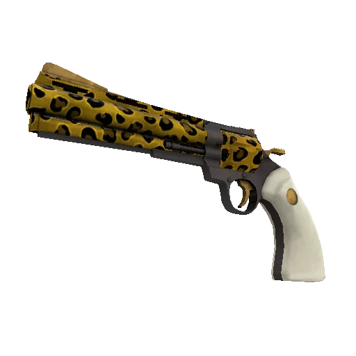 leopard printed revolver