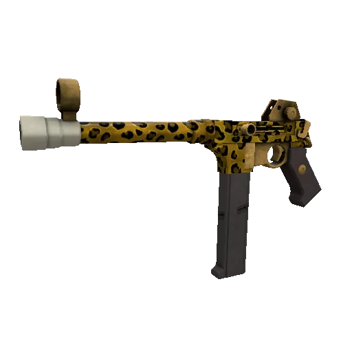 leopard printed smg