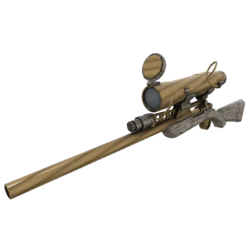 bamboo brushed sniper rifle